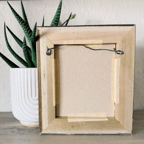 ✨ Karin Neuvirth Elegant Black and Gold Framed Acrylic Botanical Art - Picture 2 of 2